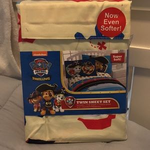 Paw patrol twin sheet set